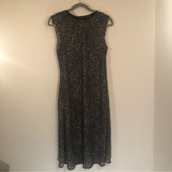 Carole Little Dresses & Skirts - Carole Little Sheer Midi Dress Women’s 10 Black and White